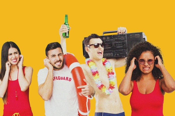 No One Wants to Listen to Your Playlist at the Beach